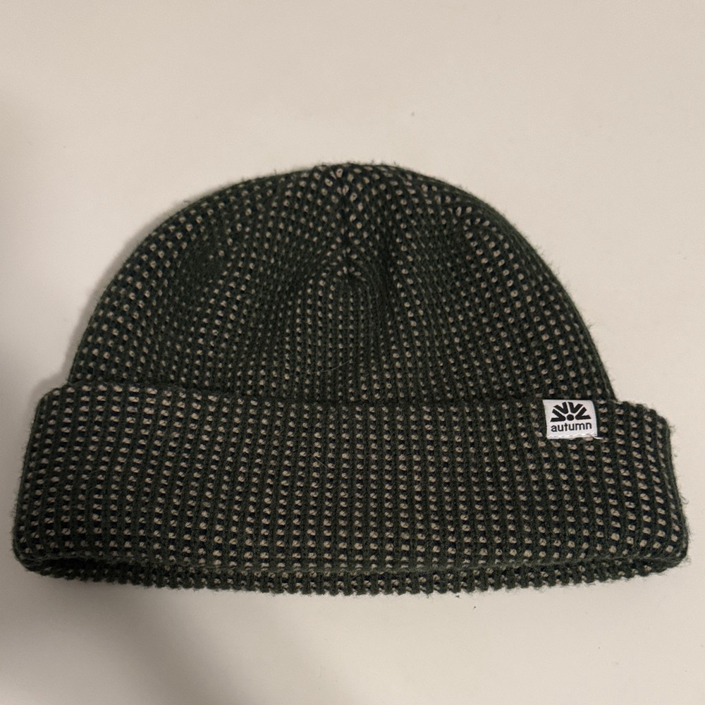 Dark Green Knit Hat